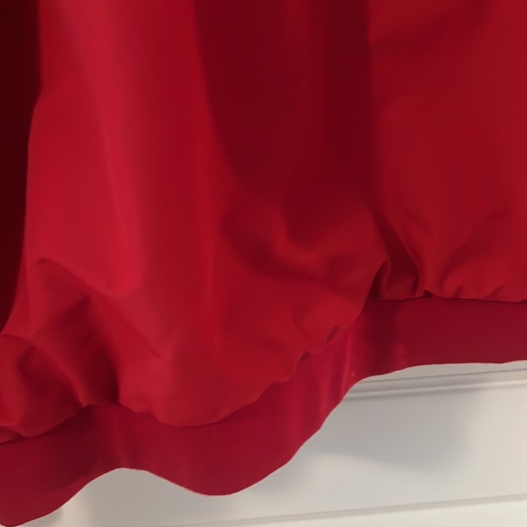 VTG Land’s End thick red squall coat XL  jacket outdoor classic oversized warm - Picture 9 of 11